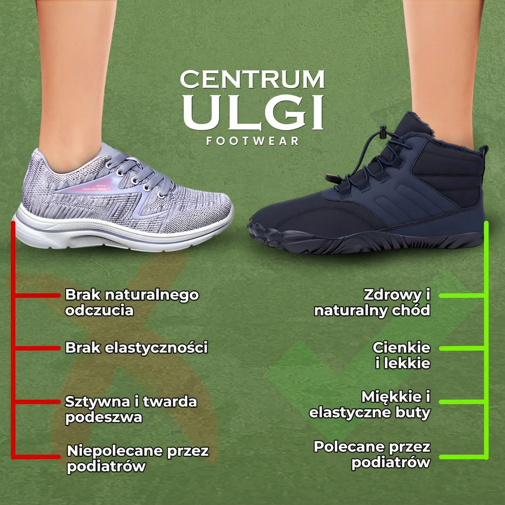 Koniec ze sztywnym i niewygodnym obuwiem